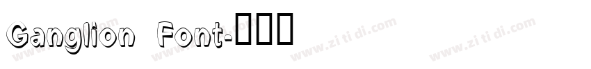 Ganglion Font字体转换